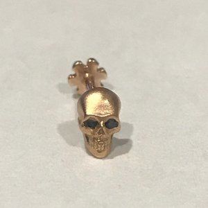 Maria Tash Skull Threaded Earring (6.5 mm)